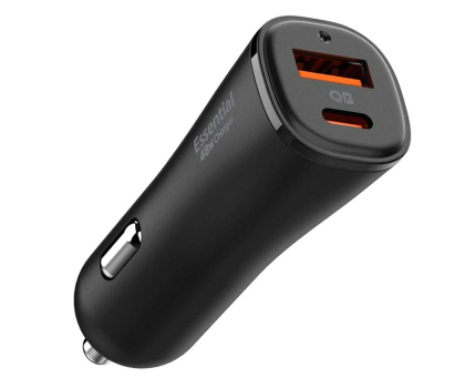 Ładowarka do smartfonów Spigen Ładowarka samochodowa Arcstation Essential 48W Czarna